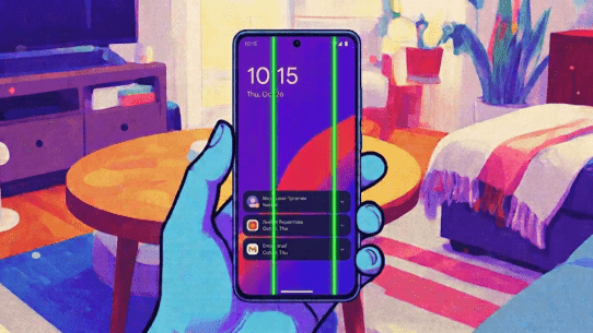 The Green Line Mystery: Why Your Phone Screen Suddenly Betrays You 16 The Green Line Mystery: Why Your Phone Screen Suddenly Betrays You greenline-on phone