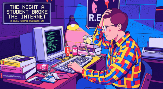 The Night a Student Accidentally Broke the Internet- Morris Worm 28 The Night a Student Accidentally Broke the Internet- Morris Worm student-broke-internet