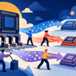 Cloud companies redirecting AI workloads from a central chip toll gate to their own custom processors