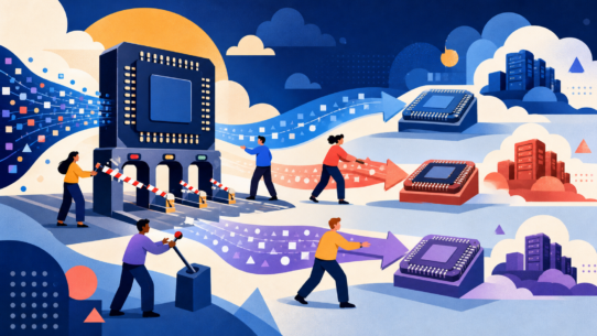 Cloud companies redirecting AI workloads from a central chip toll gate to their own custom processors